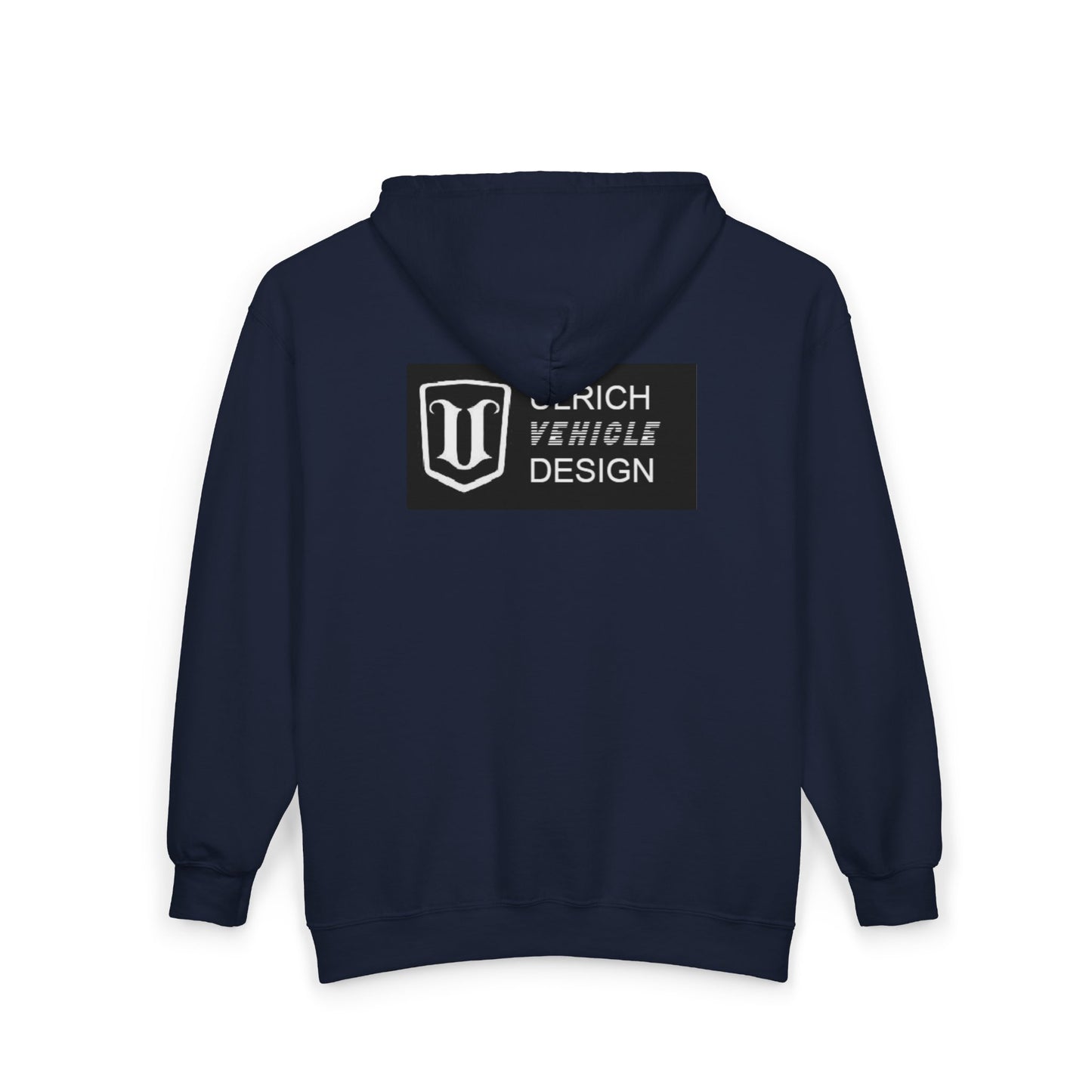 Slammed Mini Zip Hoodie with Ulrich on the Back