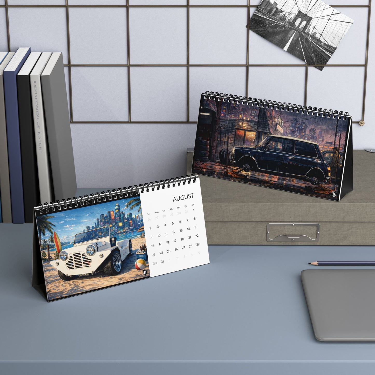 UVD Mini Cyber Punk Themed Desk Calendar 2026 Competition