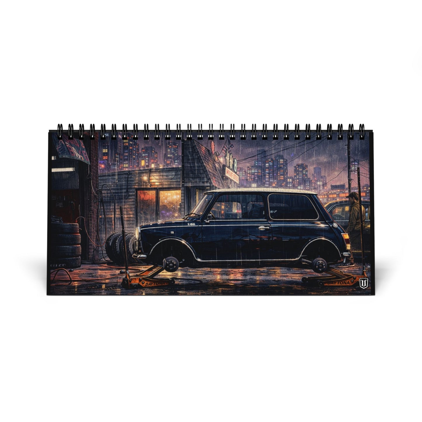 UVD Mini Cyber Punk Themed Desk Calendar 2026 Competition