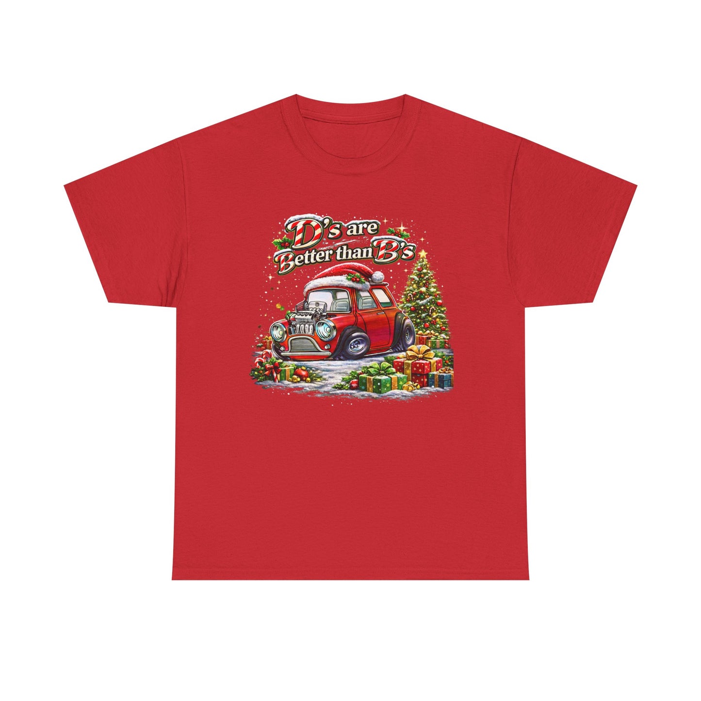 “D's Are Better the B's” UVD Mini T-Shirt with Holiday Colors!