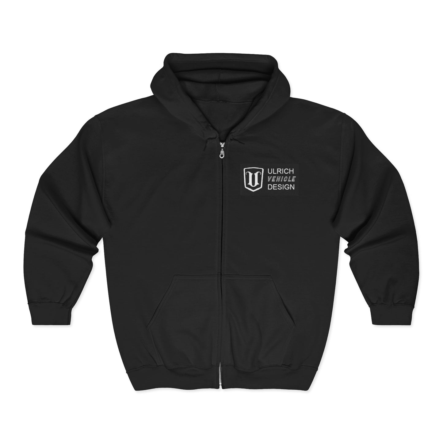 UVD Zip Hoodie with Mini Saloon on the backside