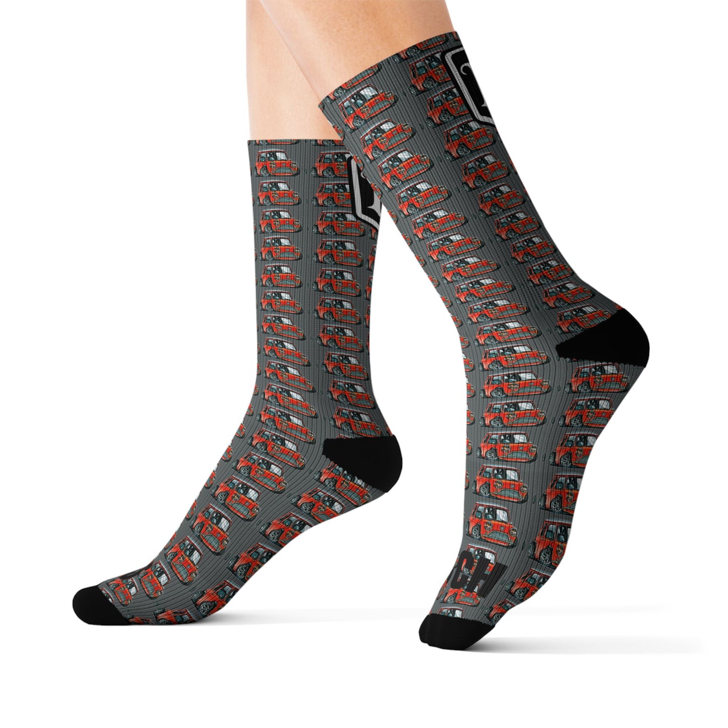 Custom Mini Clutch and Gas Ulrich Socks