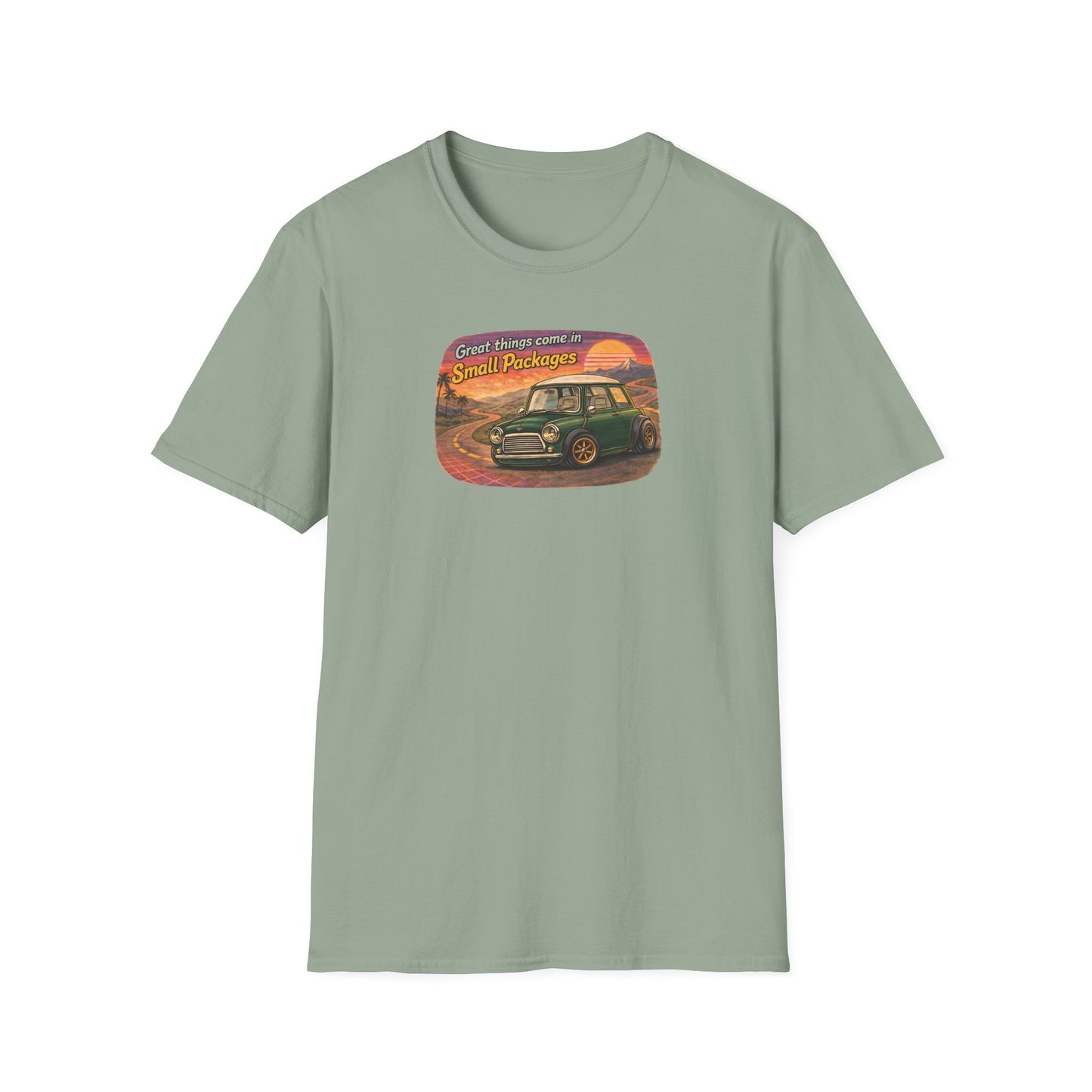 “Great Things come in Small Packages” Retro Mini Tee
