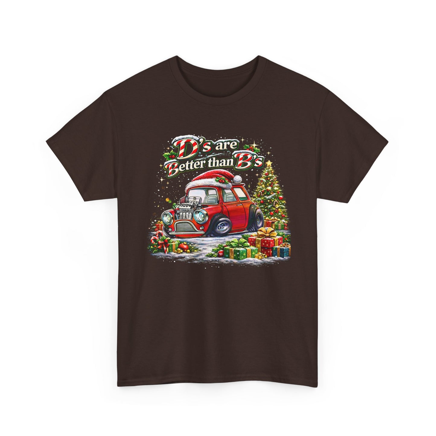 “D's Are Better the B's” UVD Mini T-Shirt with Holiday Colors!