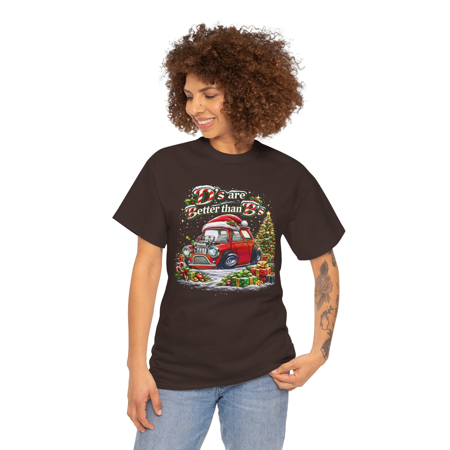 “D's Are Better the B's” UVD Mini T-Shirt with Holiday Colors!