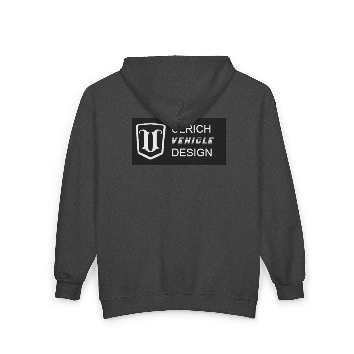 Slammed Mini Zip Hoodie with Ulrich on the Back