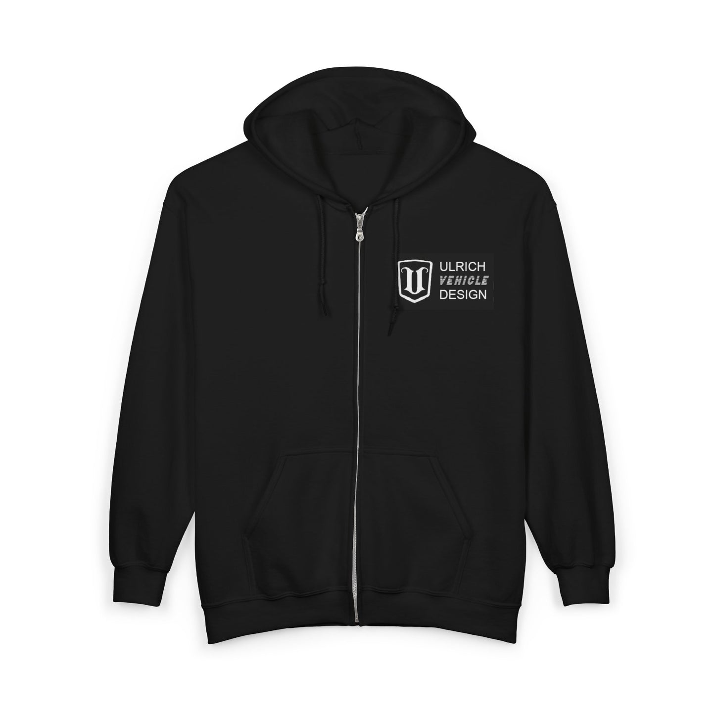 UVD Zip Hoodie with Mini Saloon on the backside