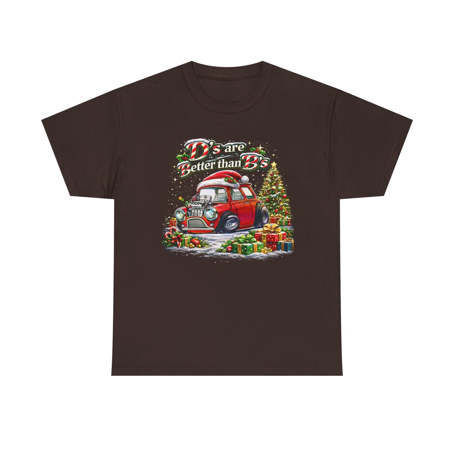 “D's Are Better the B's” UVD Mini T-Shirt with Holiday Colors!