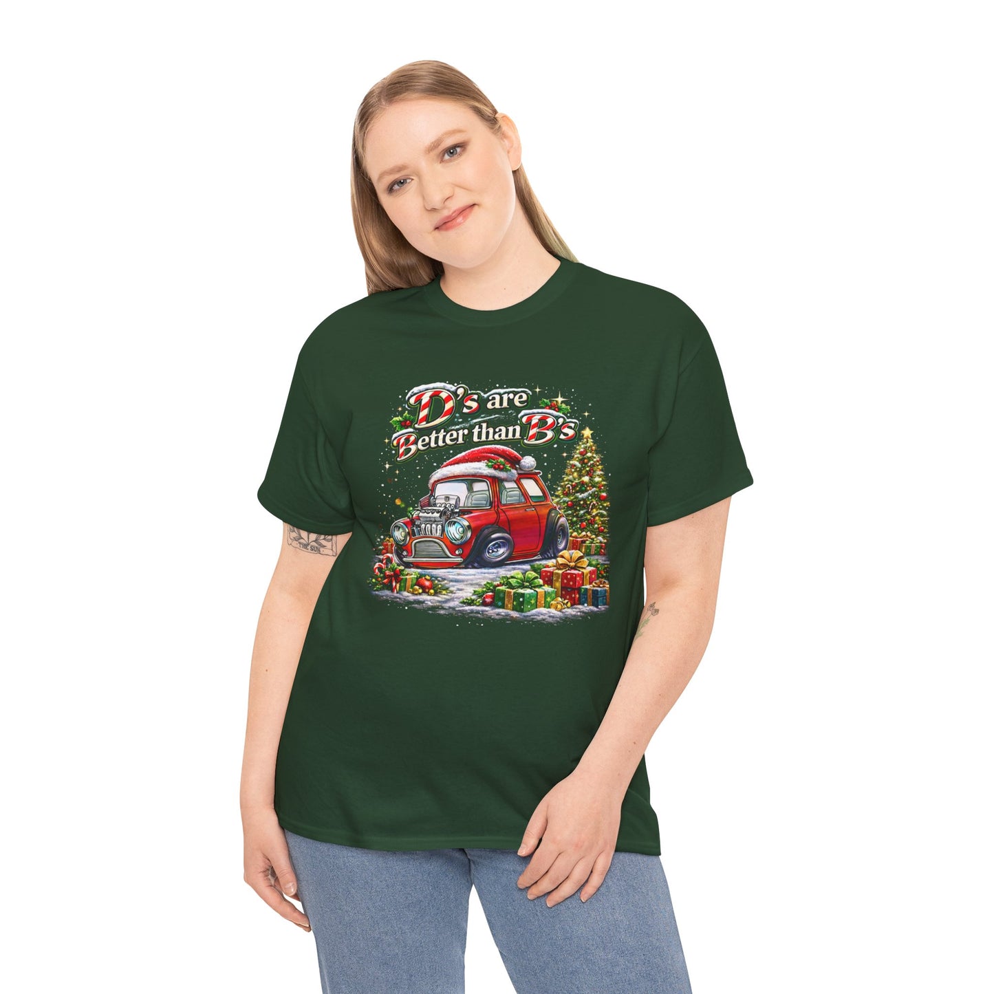 “D's Are Better the B's” UVD Mini T-Shirt with Holiday Colors!