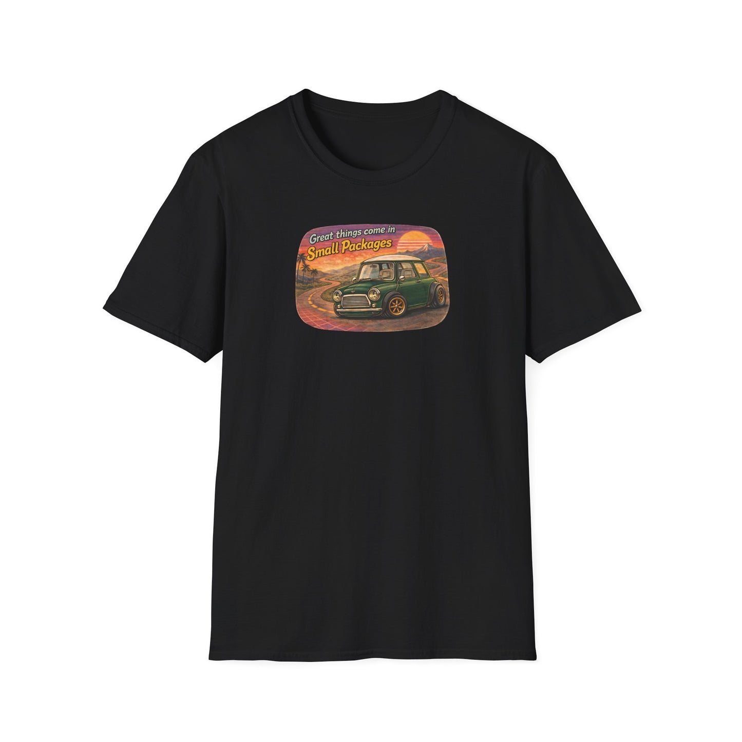 “Great Things come in Small Packages” Retro Mini Tee