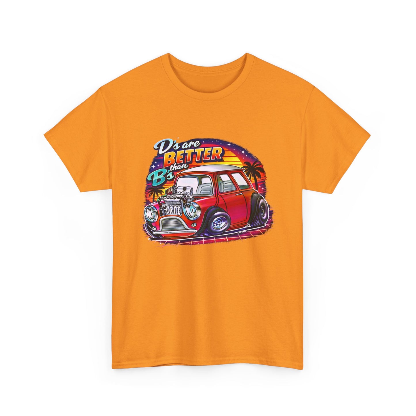 “D's Are Better the B's” UVD Retro Mini T-Shirt