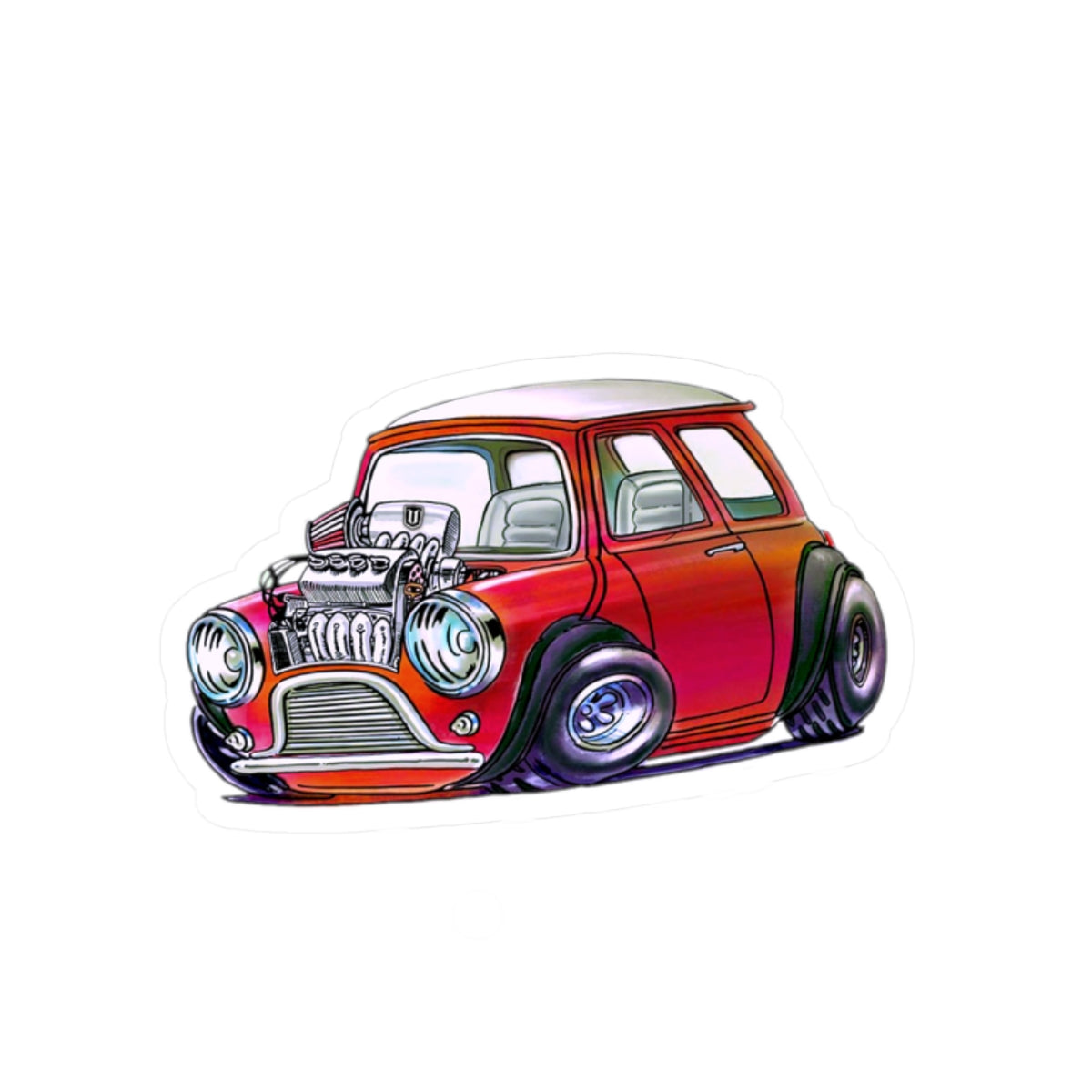 U11 Honda Bulge Mini Saloon Sticker