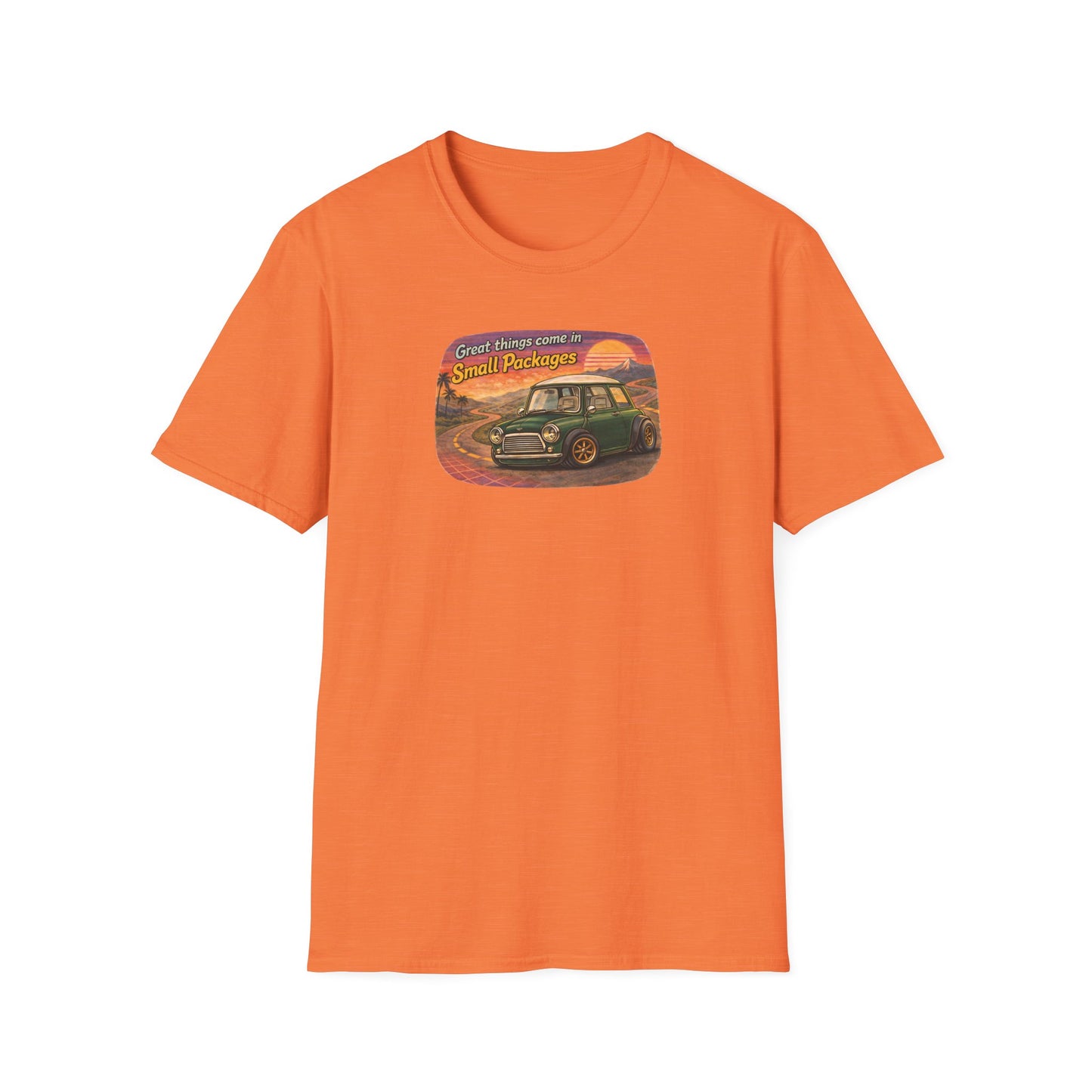 “Great Things come in Small Packages” Retro Mini Tee