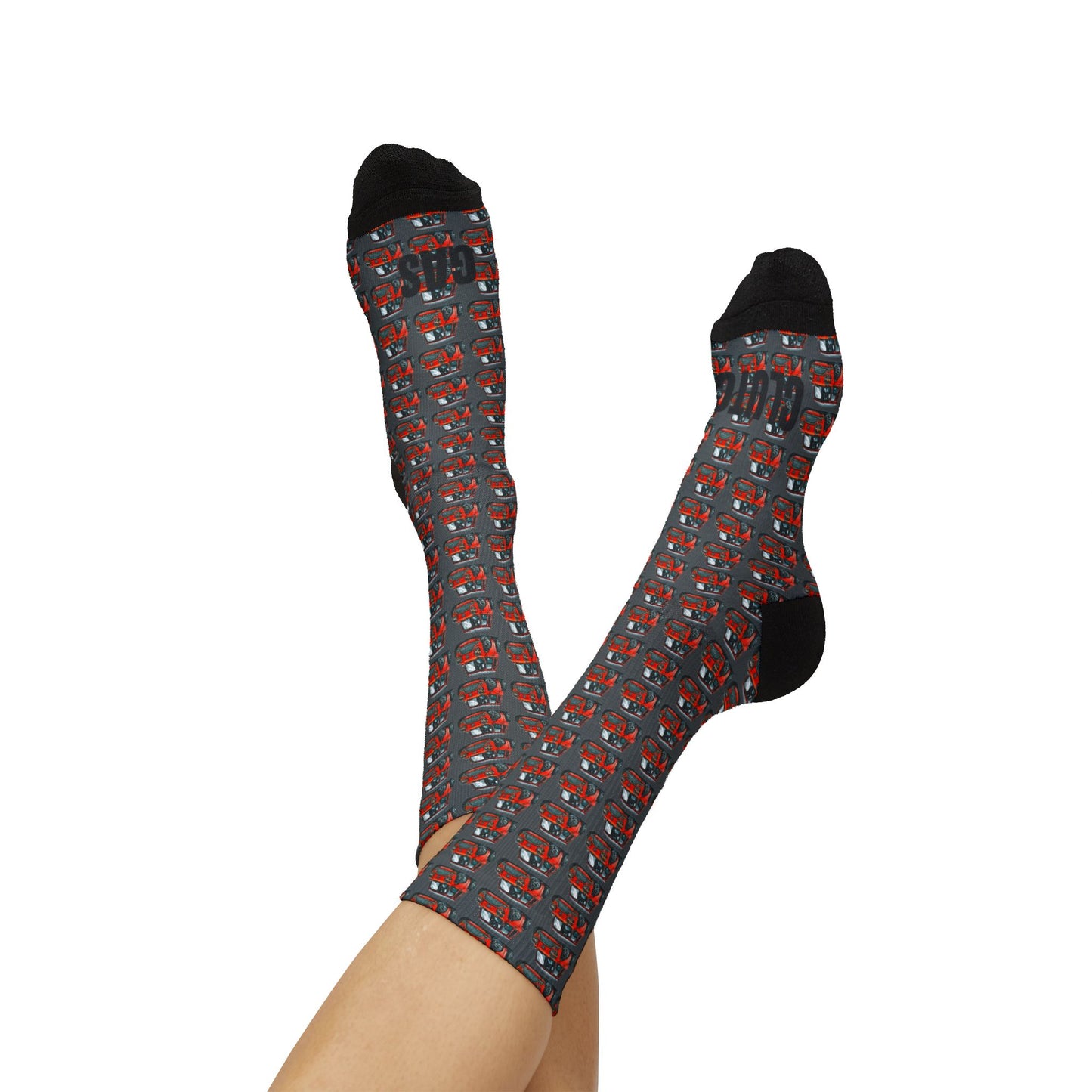 Custom Mini Clutch and Gas Ulrich Socks