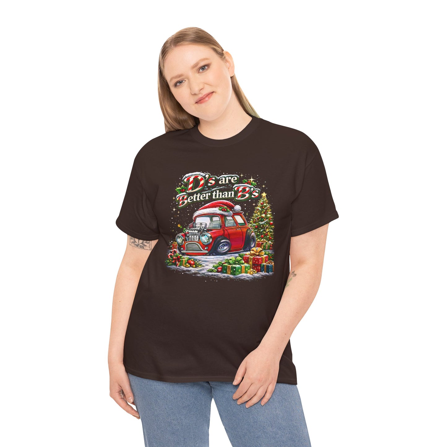 “D's Are Better the B's” UVD Mini T-Shirt with Holiday Colors!