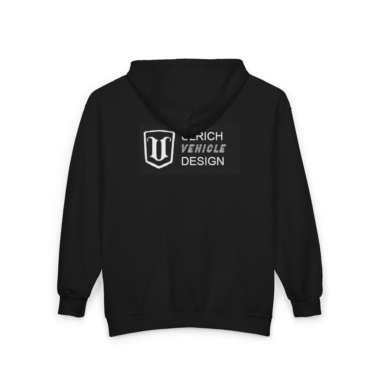 Slammed Mini Zip Hoodie with Ulrich on the Back