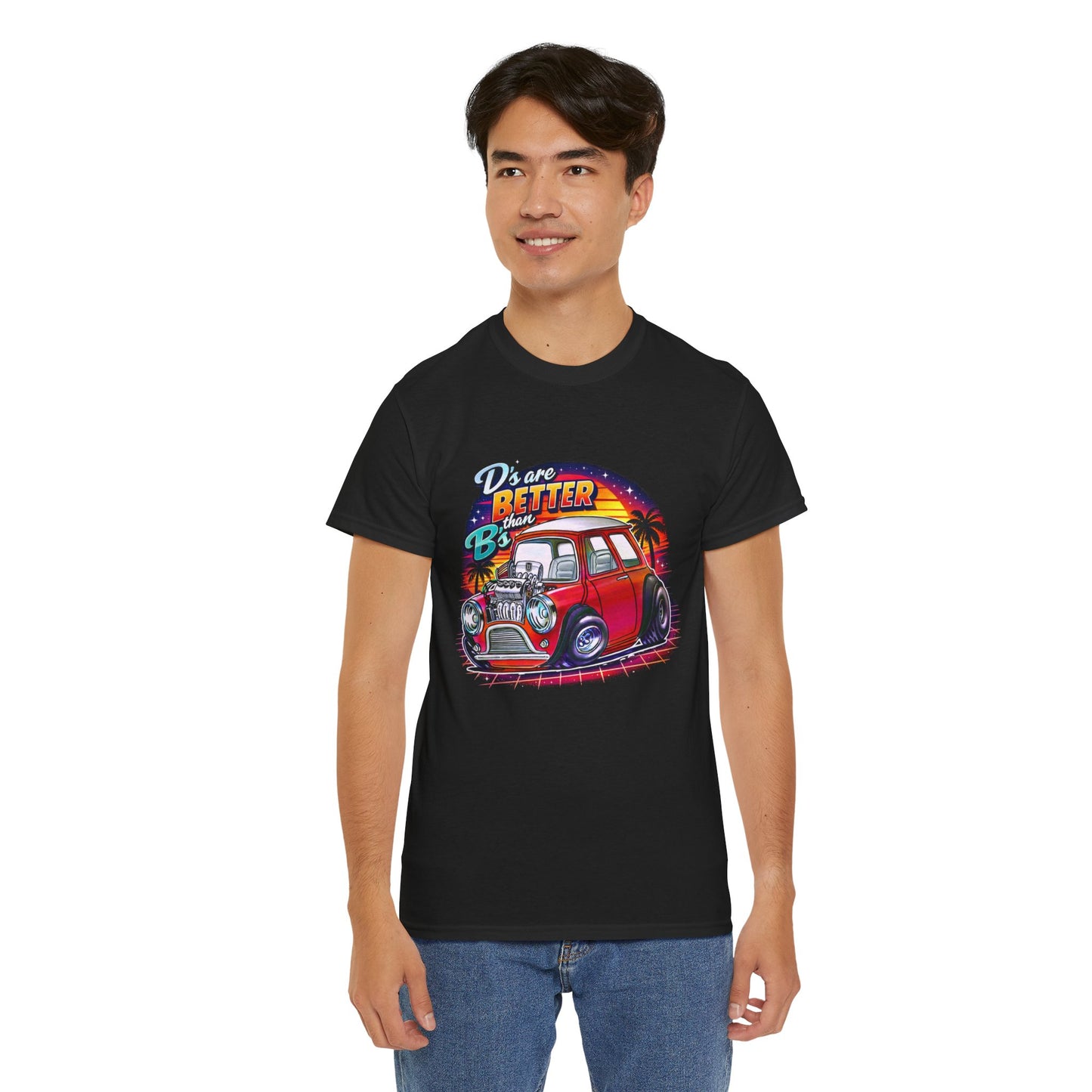 “D's Are Better the B's” UVD Retro Mini T-Shirt