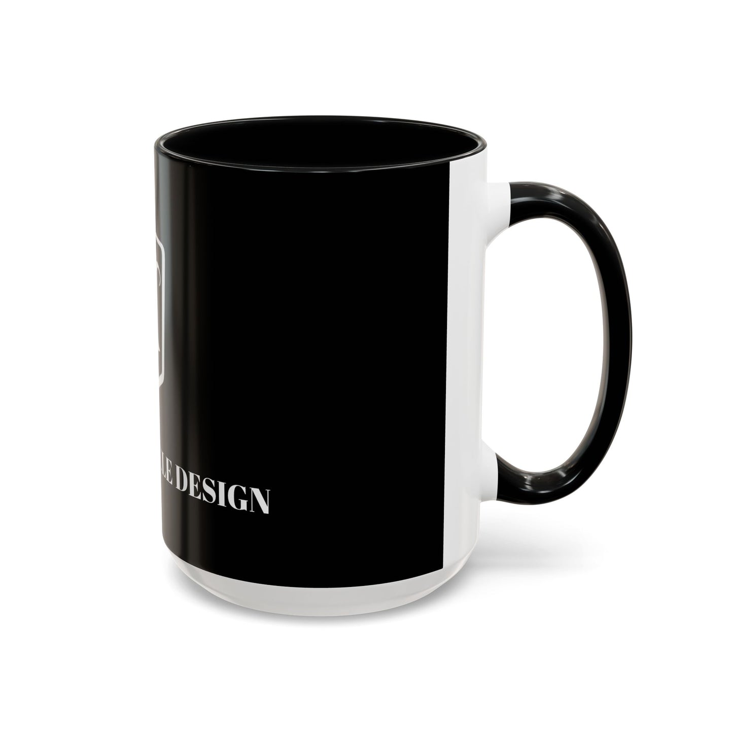Black Accent Coffee Mug — Ulrich Vehicle Design Logo