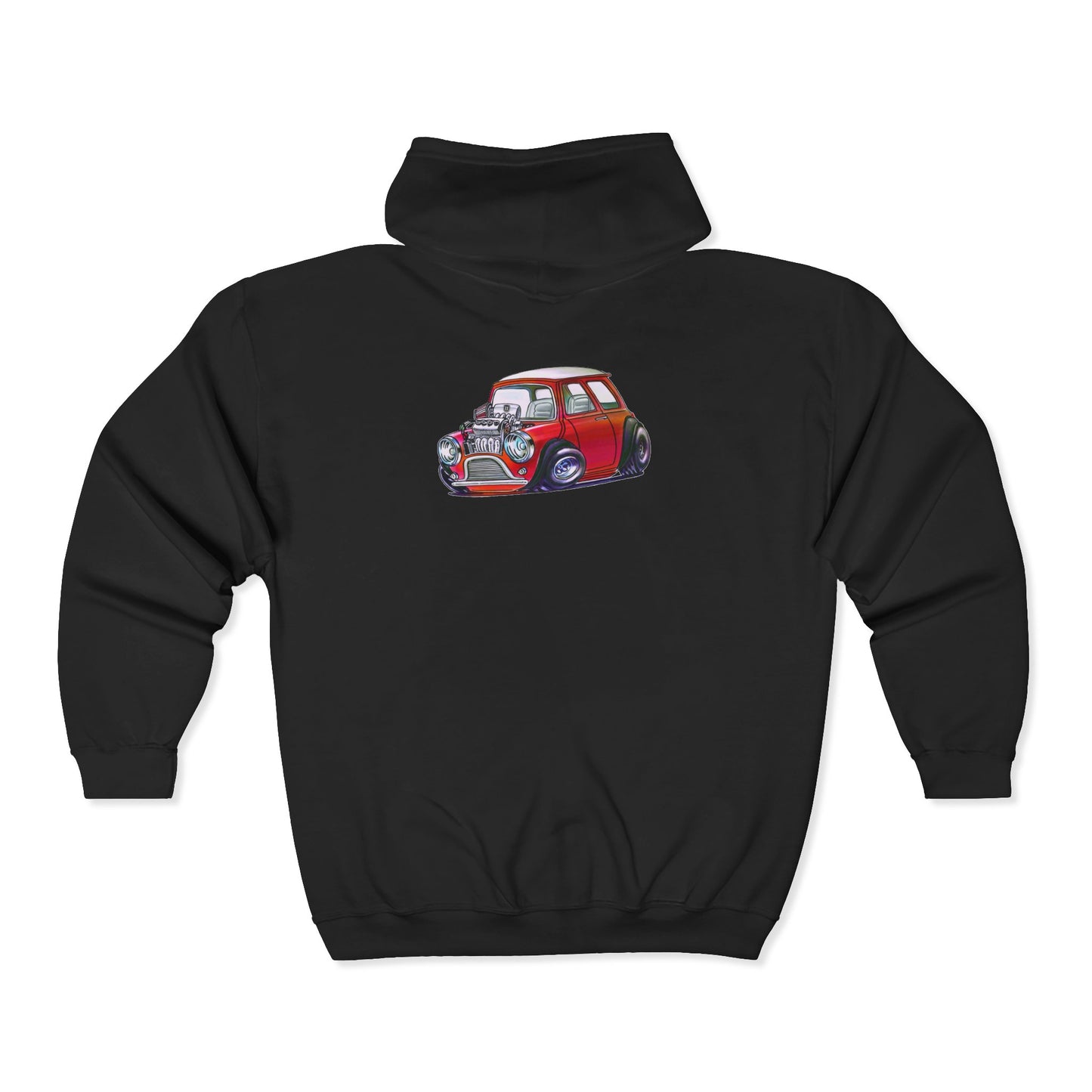 UVD Zip Hoodie with Mini Saloon on the backside