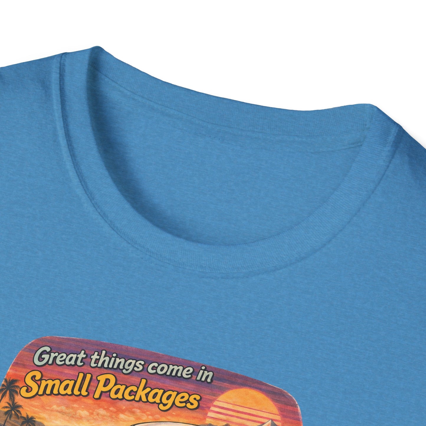 “Great Things come in Small Packages” Retro Mini Tee