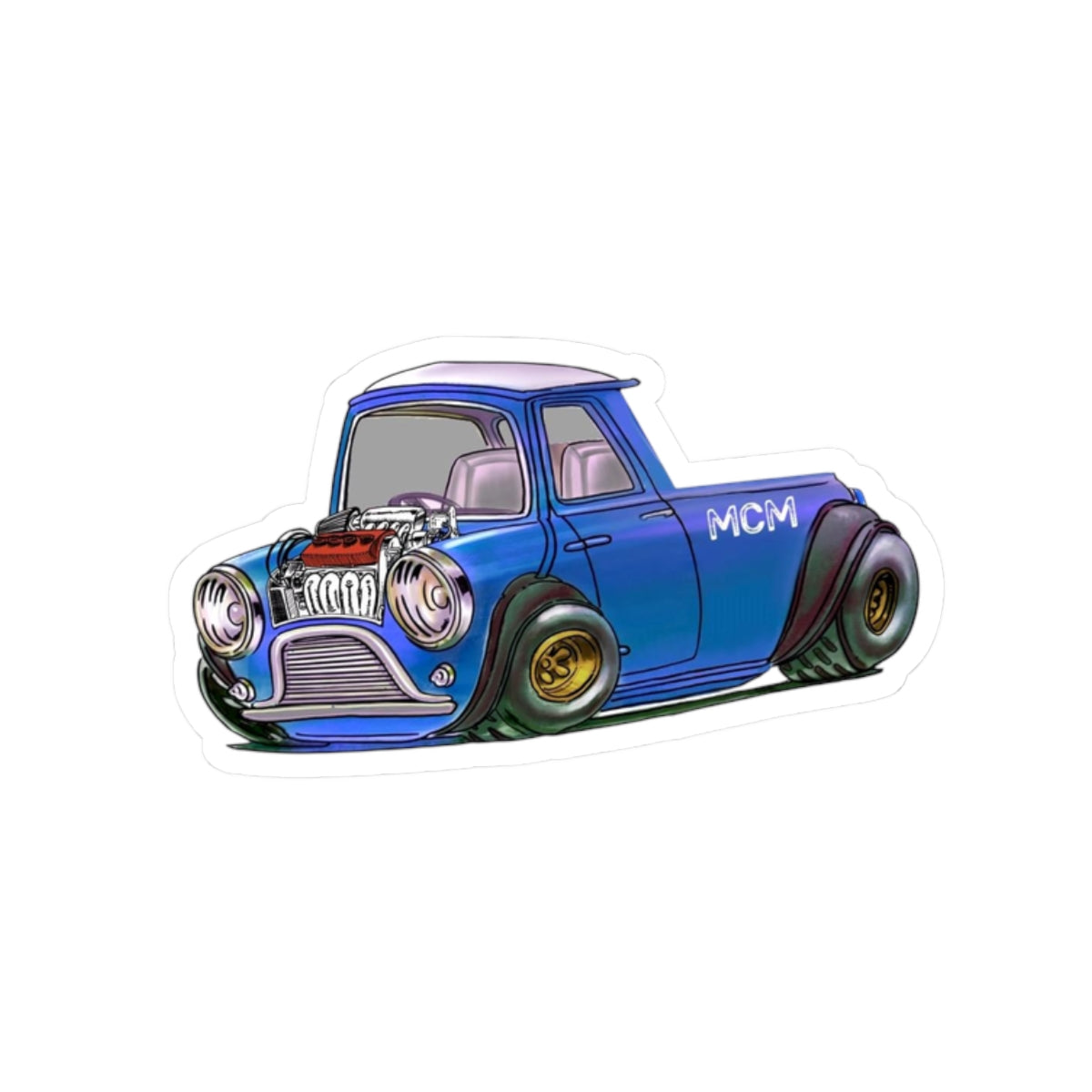 U11 Honda Bulge Mini Pickup Sticker