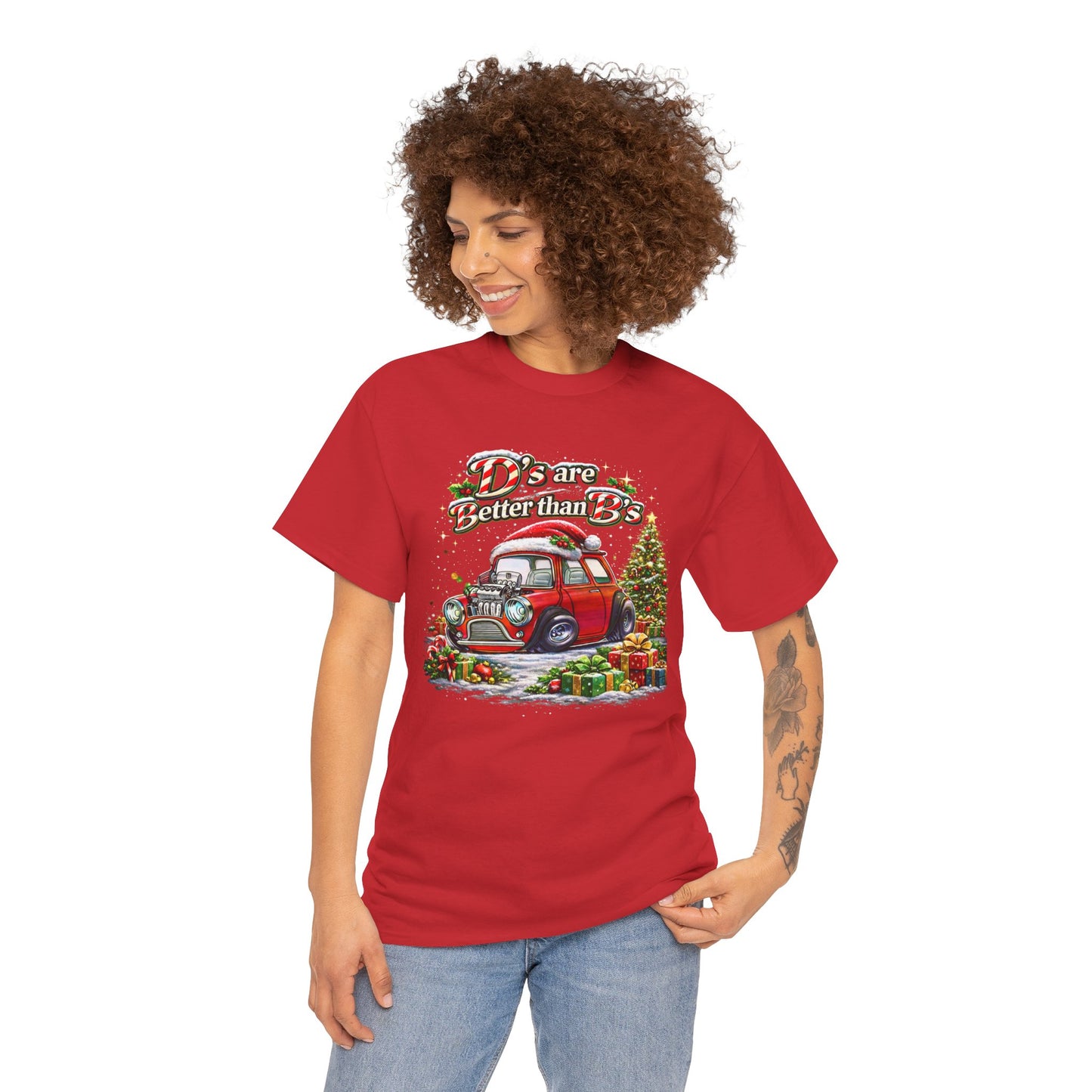 “D's Are Better the B's” UVD Mini T-Shirt with Holiday Colors!