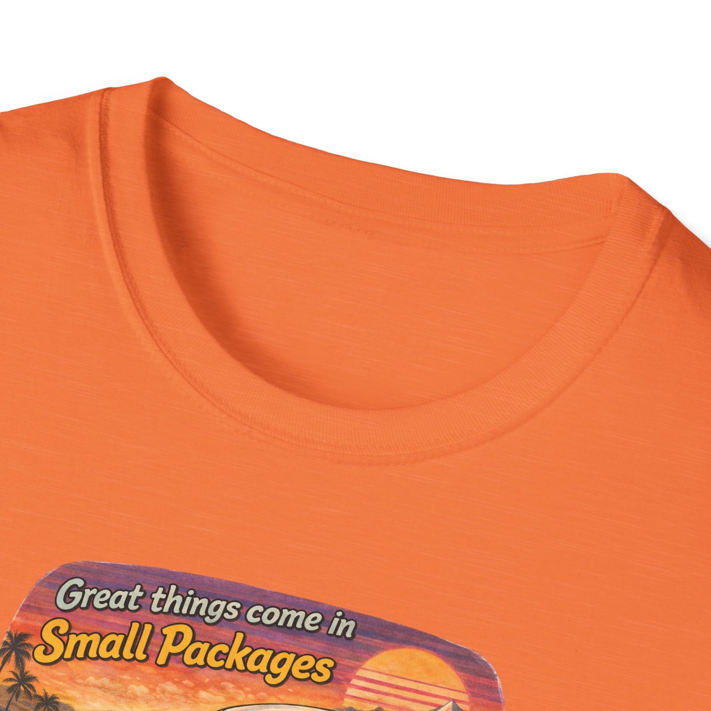 “Great Things come in Small Packages” Retro Mini Tee