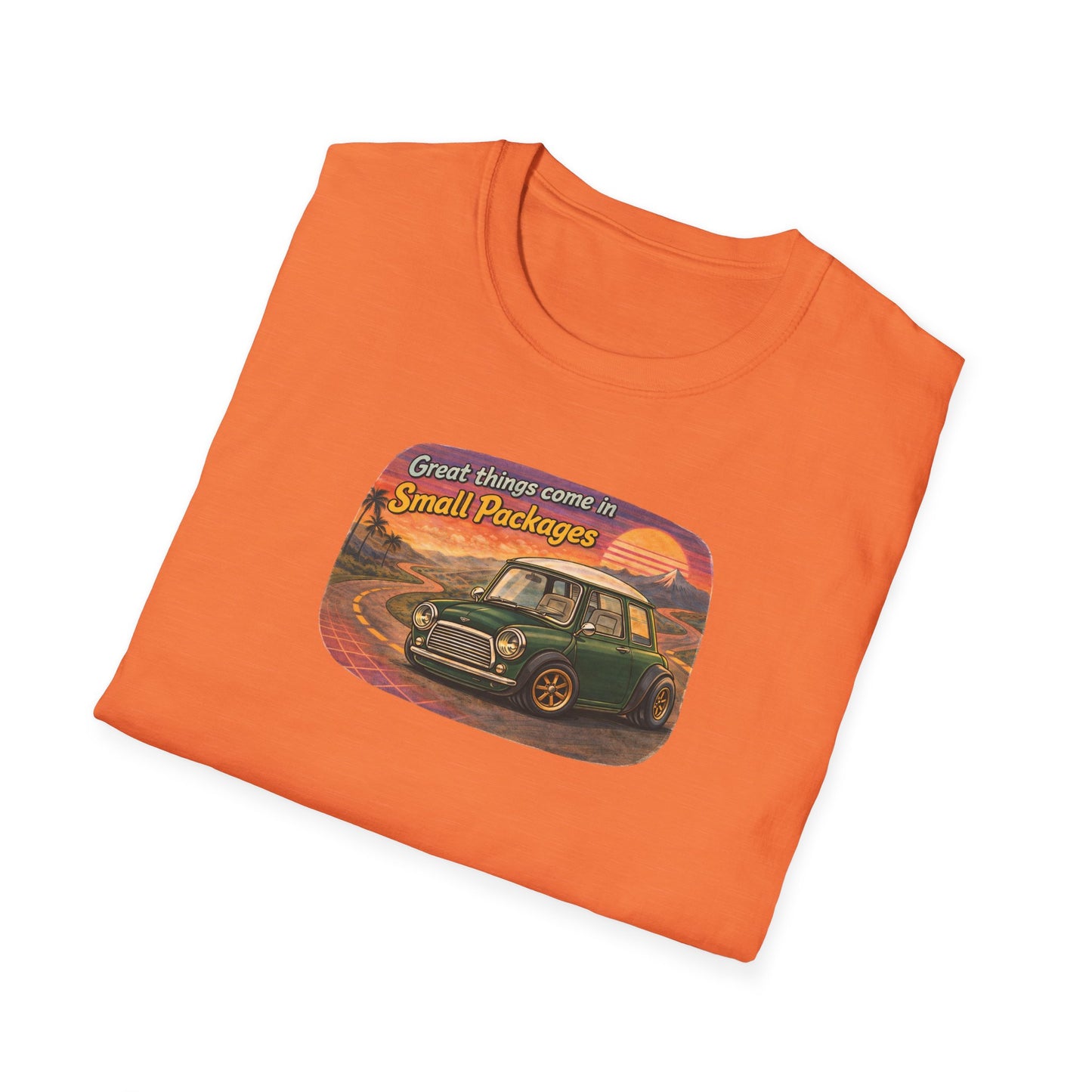 “Great Things come in Small Packages” Retro Mini Tee
