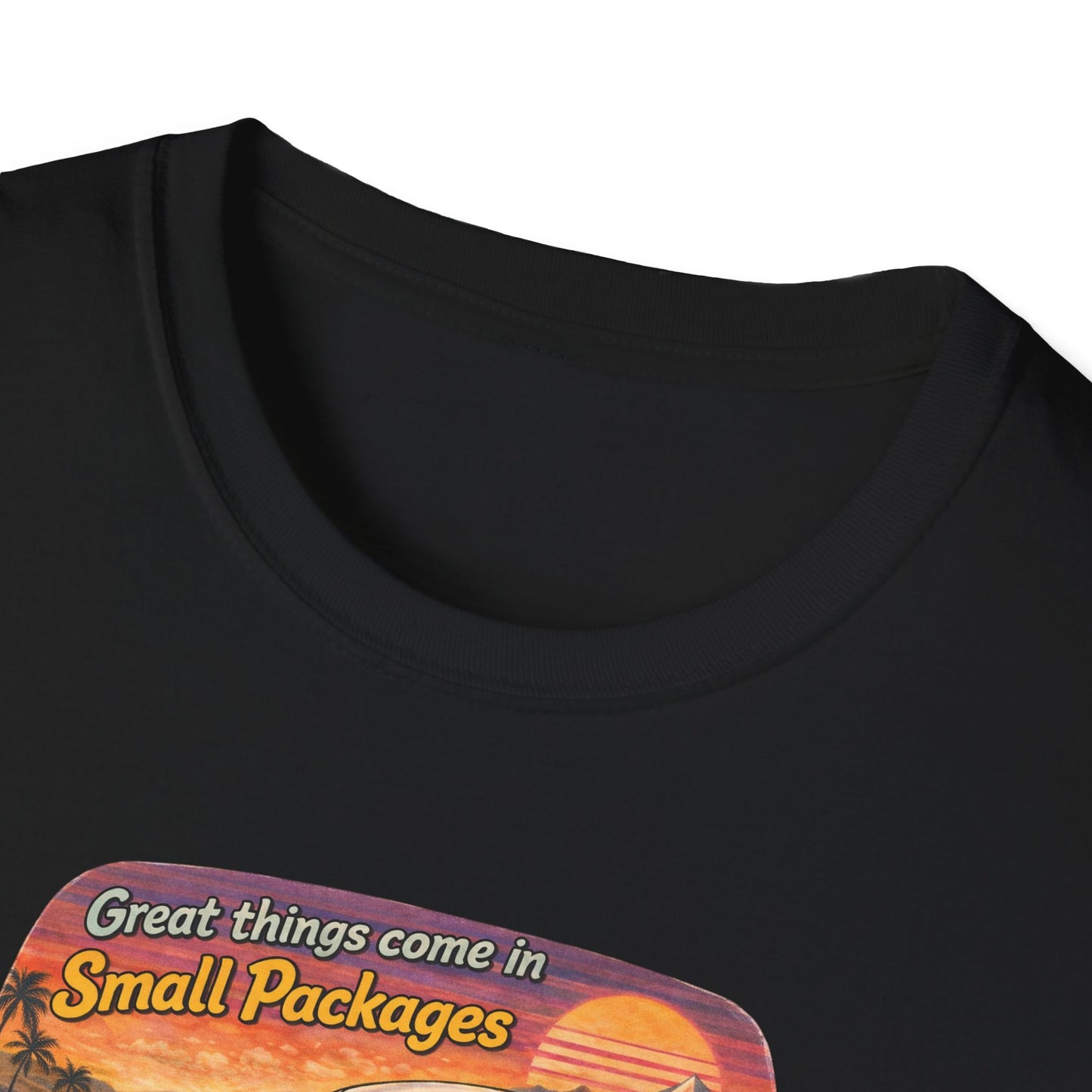 “Great Things come in Small Packages” Retro Mini Tee