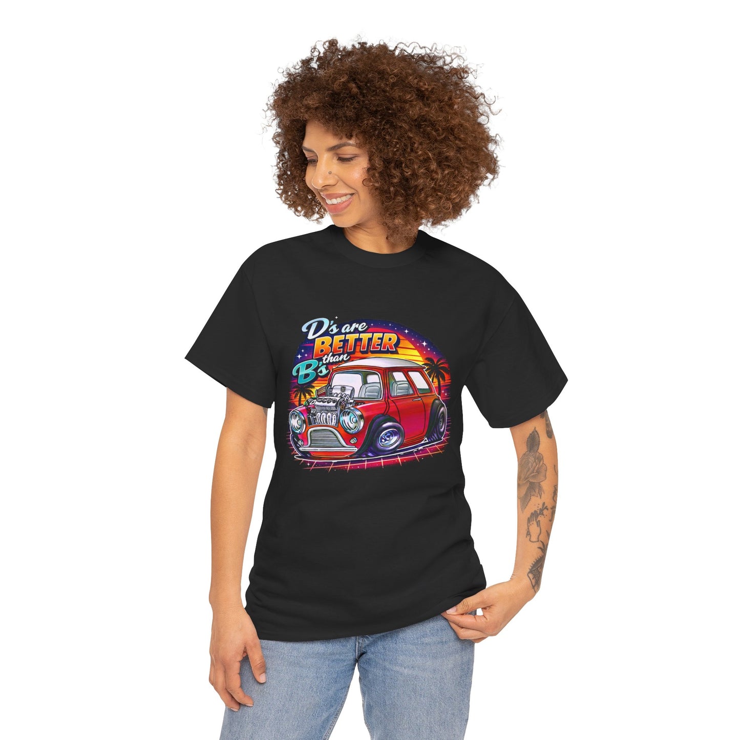 “D's Are Better the B's” UVD Retro Mini T-Shirt