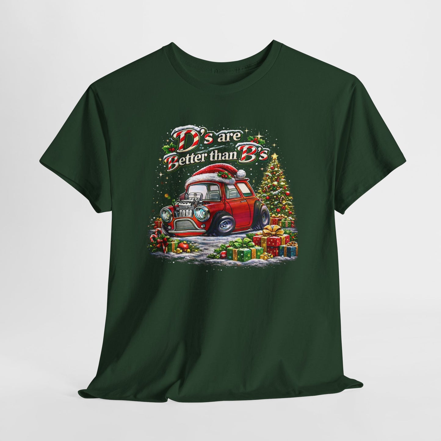 “D's Are Better the B's” UVD Mini T-Shirt with Holiday Colors!