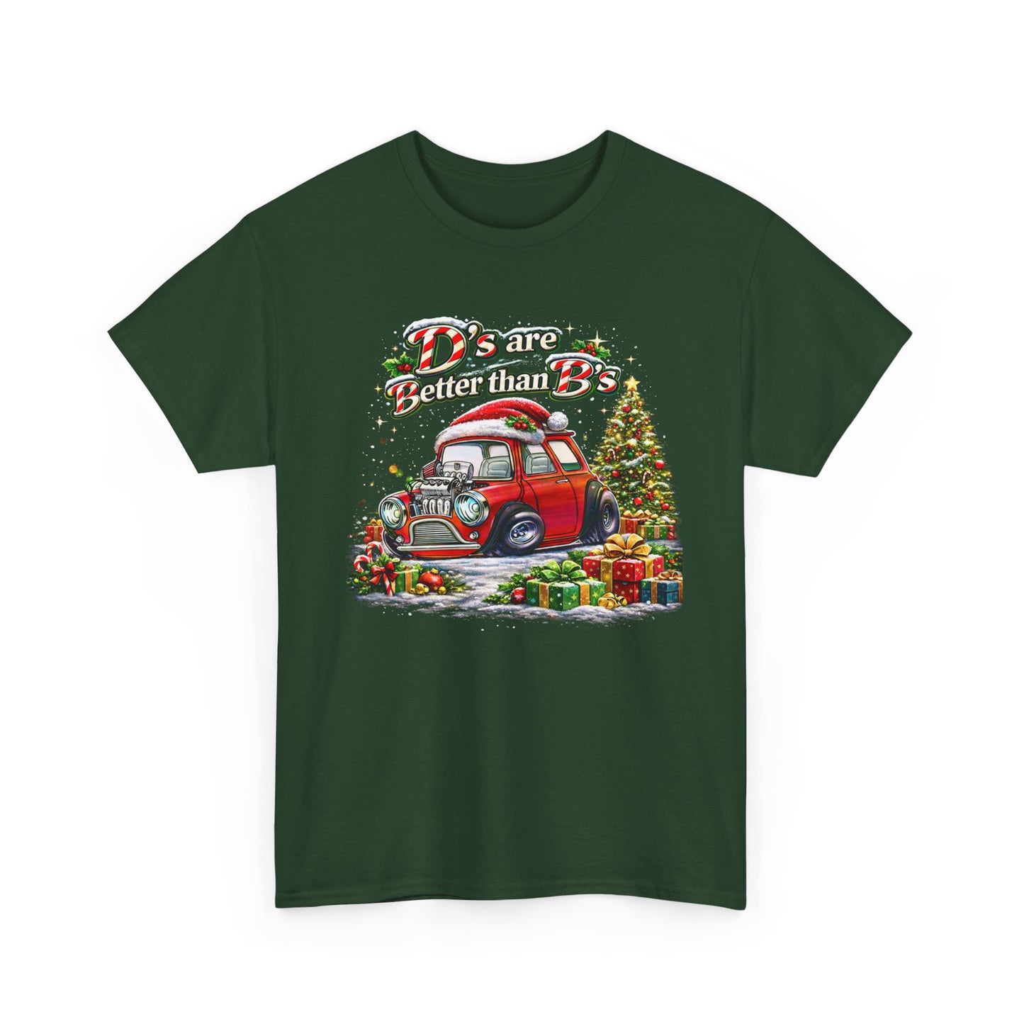 “D's Are Better the B's” UVD Mini T-Shirt with Holiday Colors!