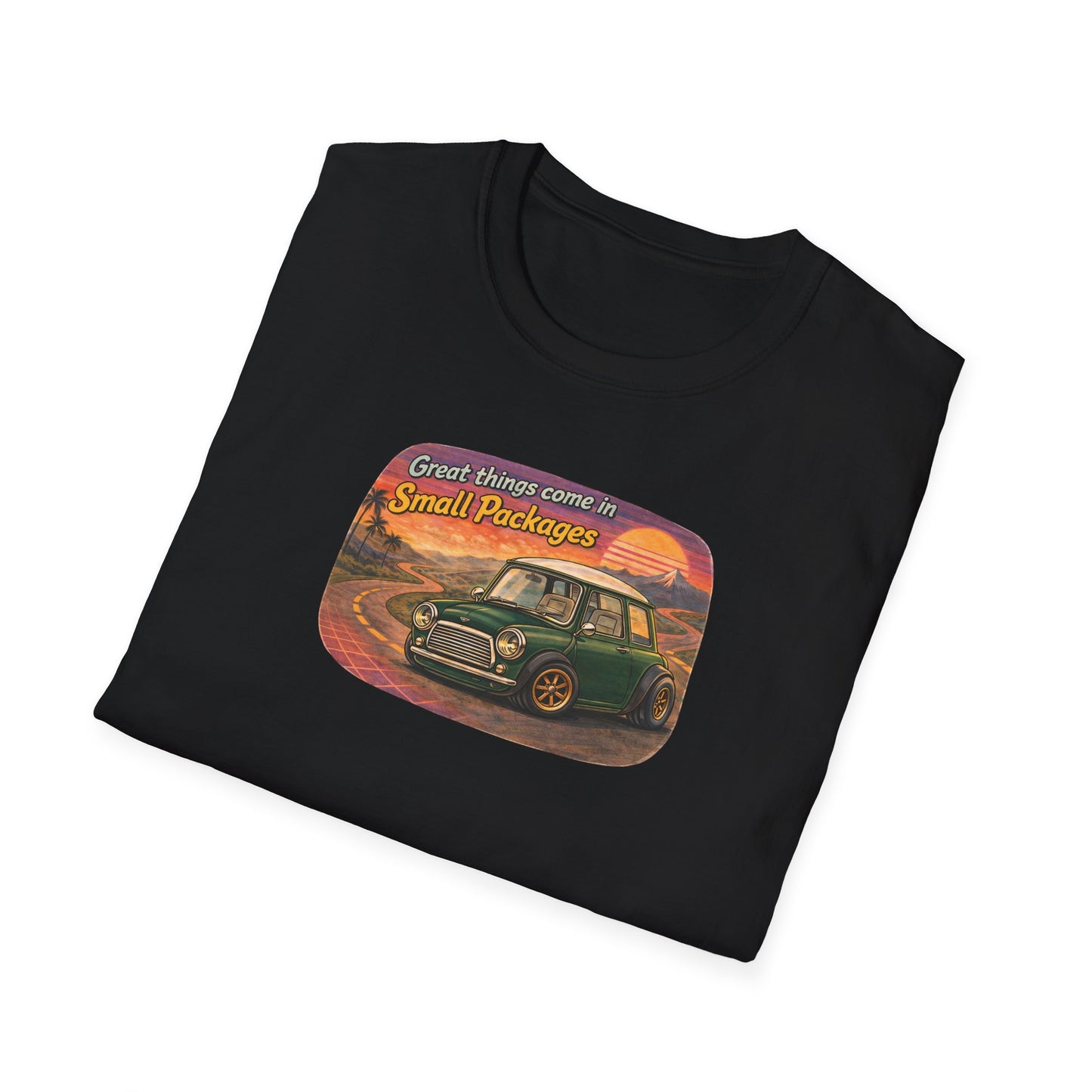 “Great Things come in Small Packages” Retro Mini Tee