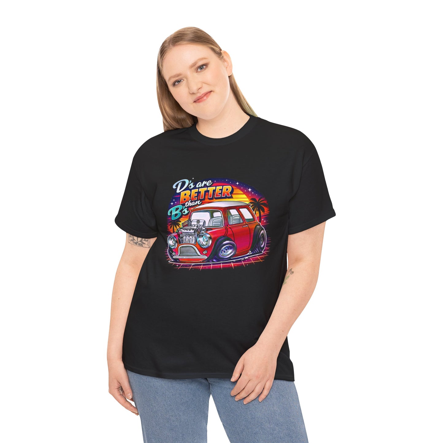 “D's Are Better the B's” UVD Retro Mini T-Shirt