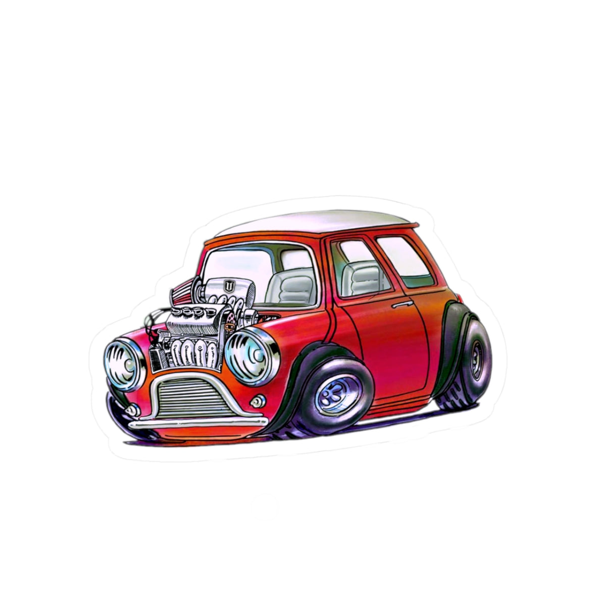 U11 Honda Bulge Mini Saloon Sticker