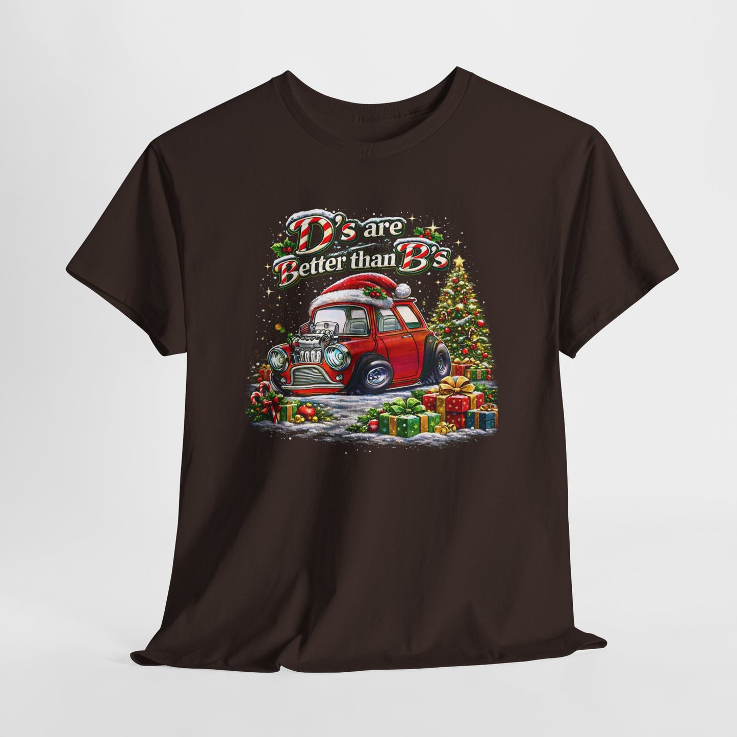 “D's Are Better the B's” UVD Mini T-Shirt with Holiday Colors!