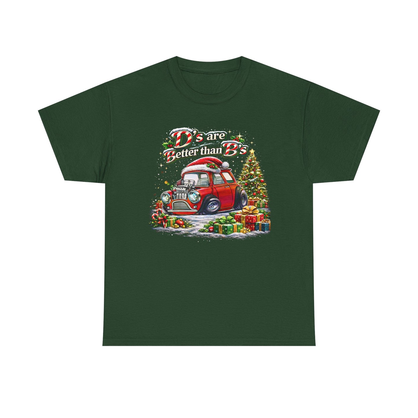 “D's Are Better the B's” UVD Mini T-Shirt with Holiday Colors!