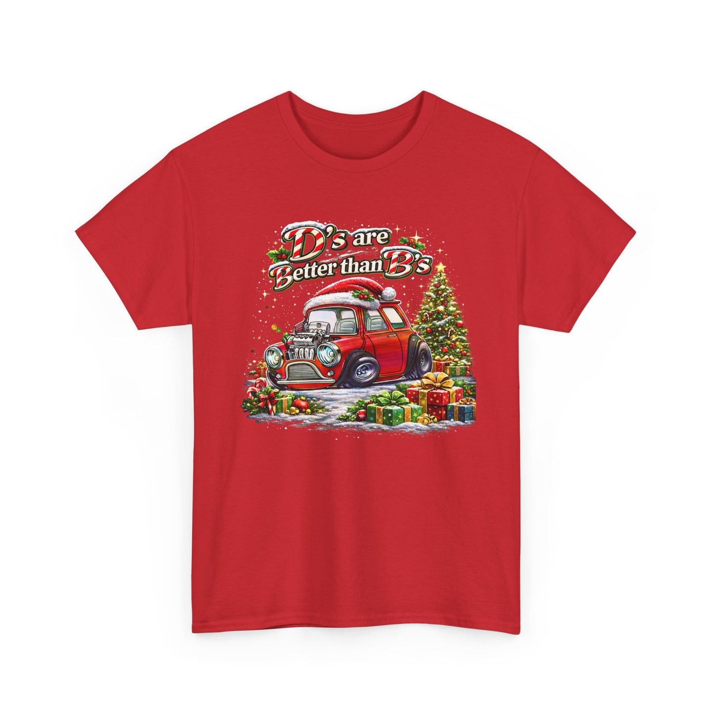 “D's Are Better the B's” UVD Mini T-Shirt with Holiday Colors!