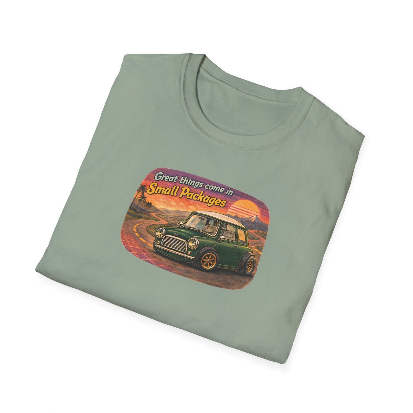 “Great Things come in Small Packages” Retro Mini Tee