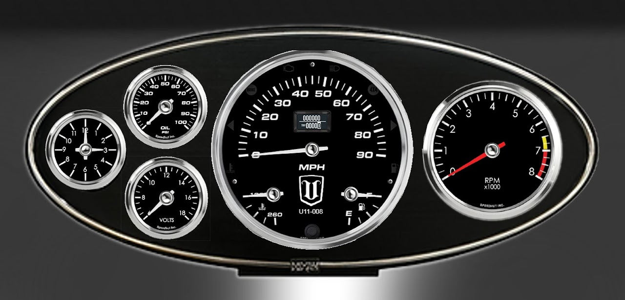 UVD Loaded 5 Gauge Cluster